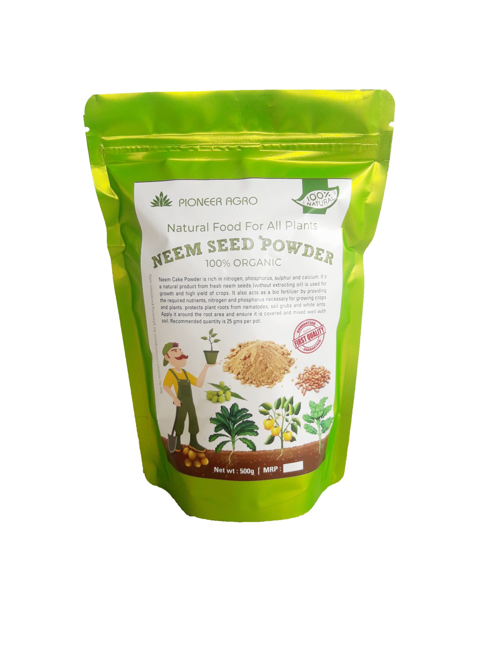 Organic Neem Seed Powder