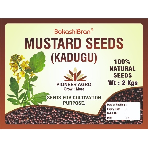 Mustard seeds, Kadugu Seeds