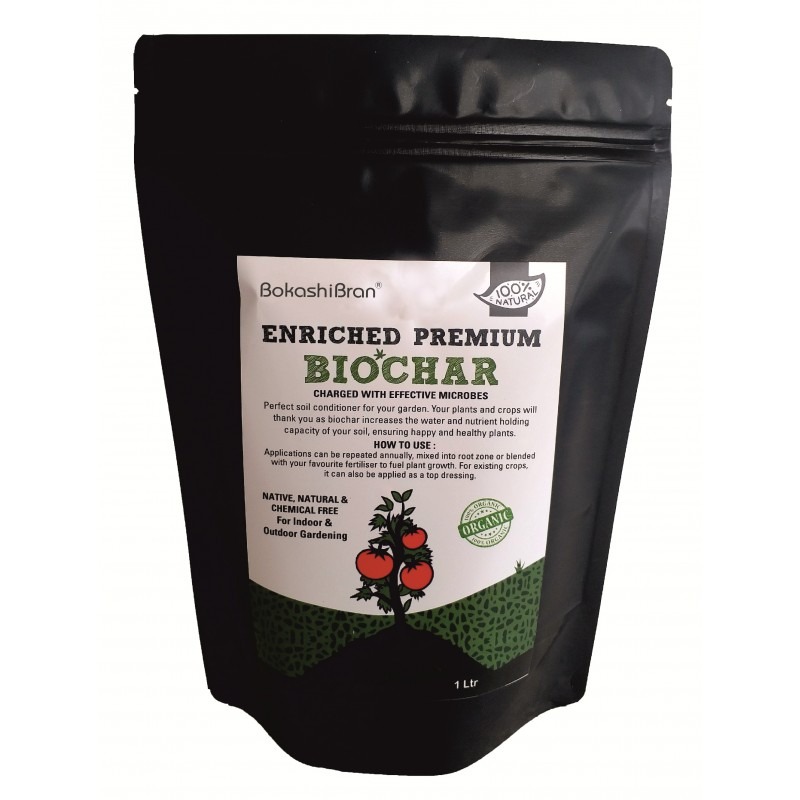 Biochar soil conditioner