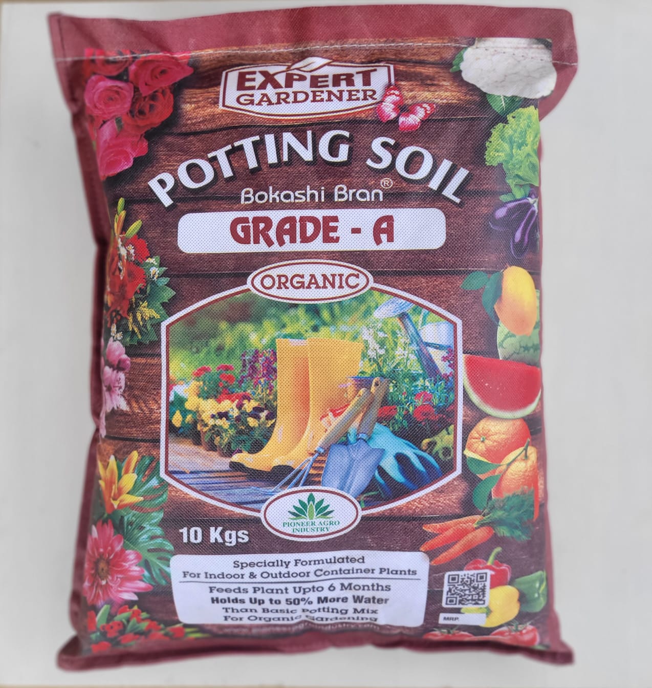 Grade A Potting Mix Soil for Plants, Pioneer Agro